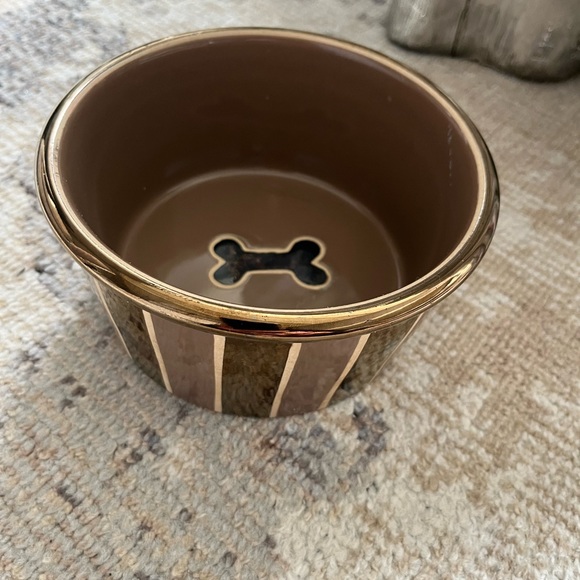 Vintage rare PETRAGEUS DESIGNS EXCLUSIVE hand crafted stone wear 🐶 bowl - Picture 17 of 17